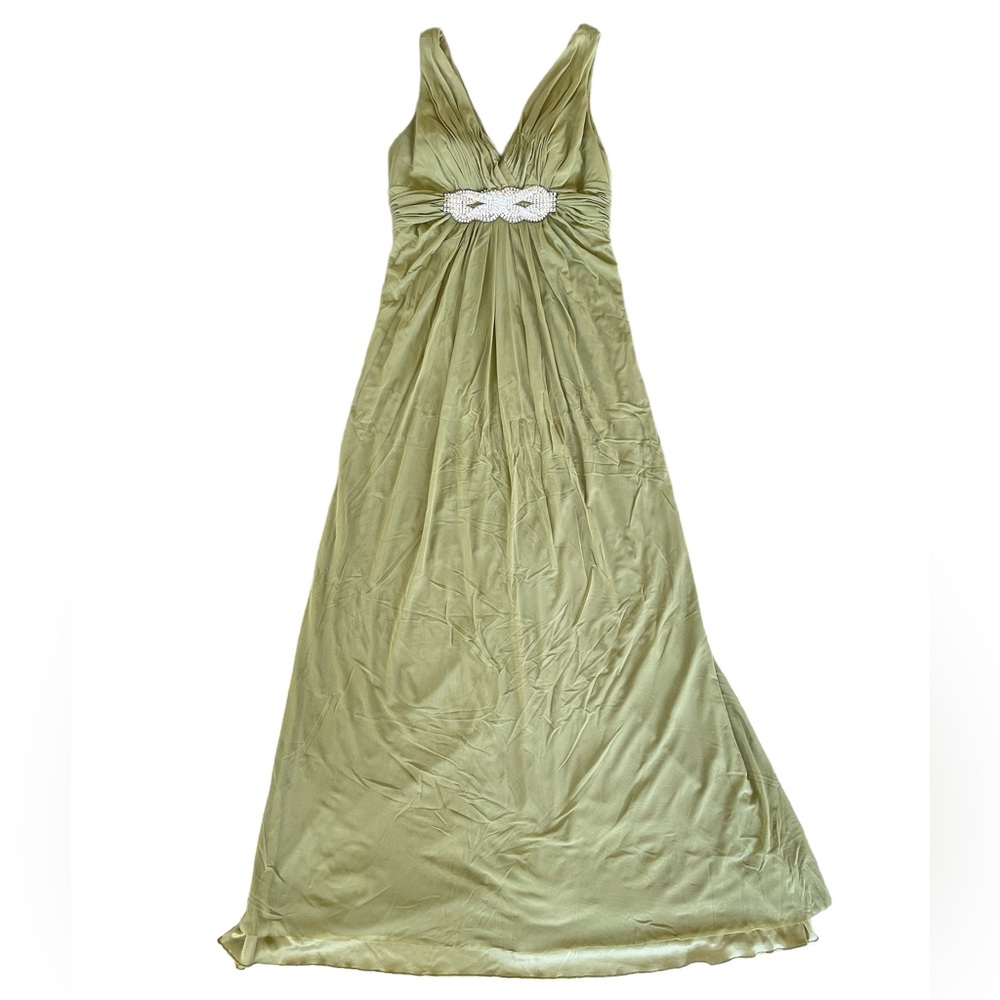 Olive green woman’s dress | Size 12